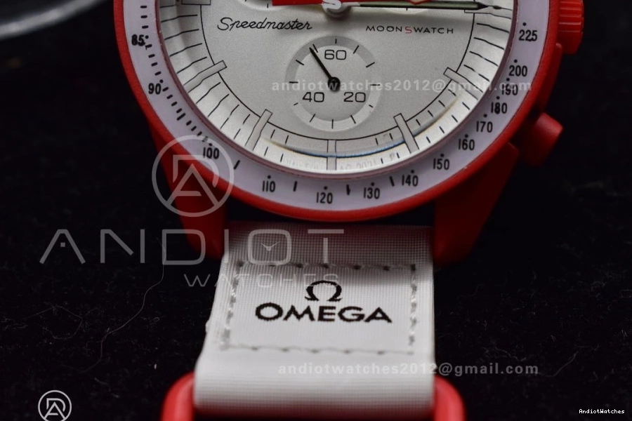 Mars Nylon on Swatch Strap Omega 1177 x Bioceramic Moonwatch to UrbanChic Quartz Mission 1017